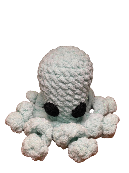 Plush Kraken handmade by Monse's Crochet Creations
